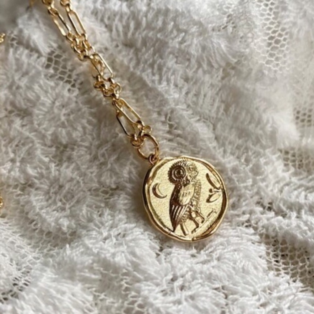 🆕*Athena* Handmade Owl Goddess Necklace🦉